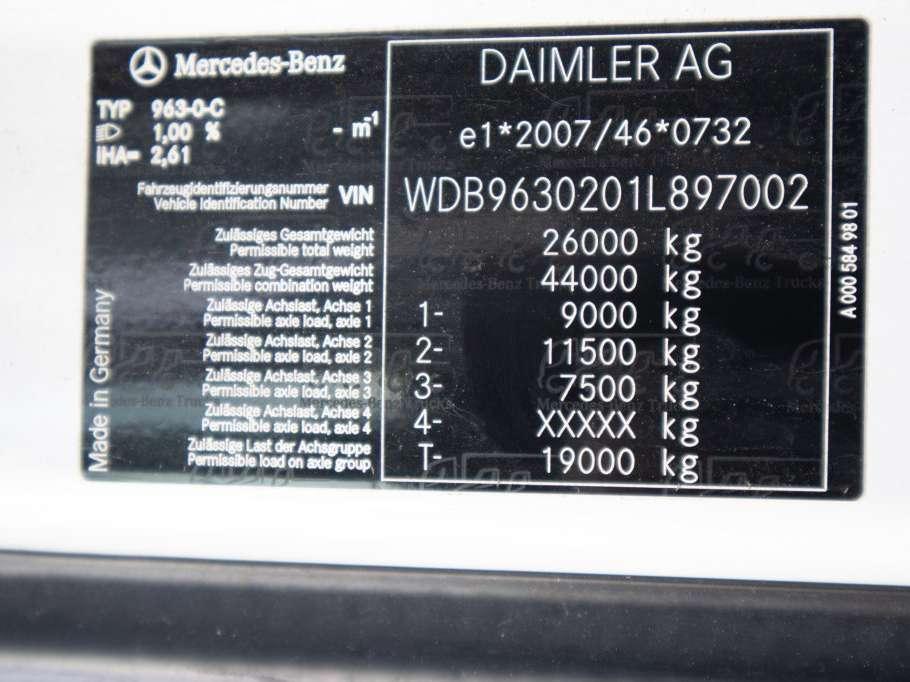 Mercedes-Benz ACTROS 2548 BL Foto 18