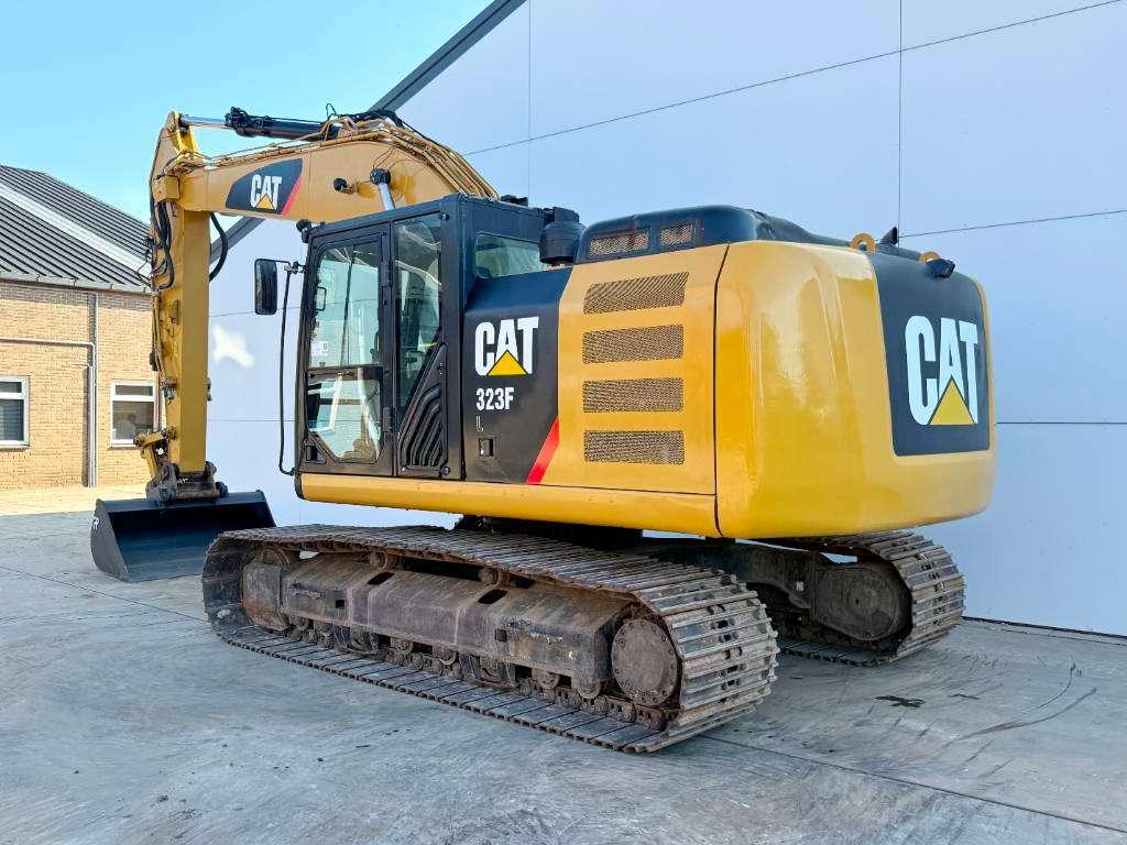 Caterpillar 323FL - New Bucket / Hammer Lines / Camera Foto 3
