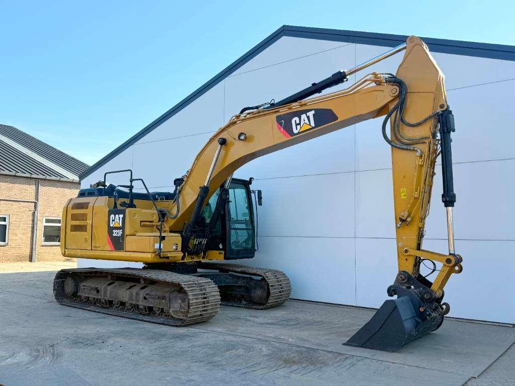 Caterpillar 323FL - New Bucket / Hammer Lines / Camera Foto 7