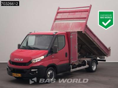 Iveco Daily 35C17 3.0L Kipper met Kist Dubbellucht Airco Cruise 3,5t Trekgewicht Euro6 Tipper Benne Kiepe vendida por BAS World B.V.