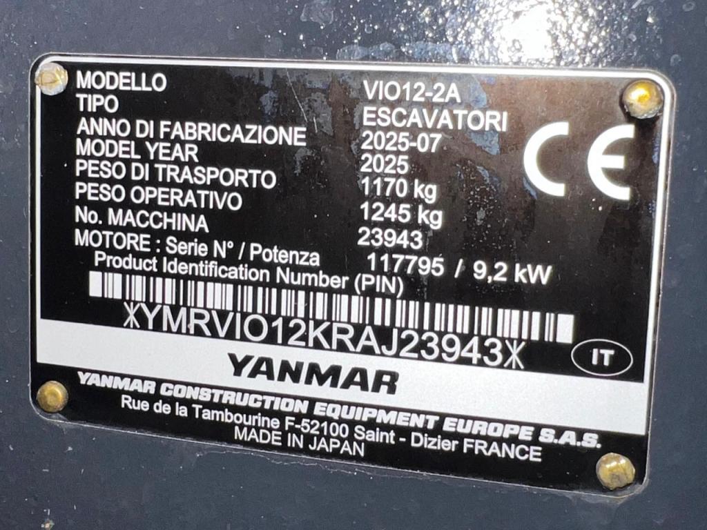 Yanmar VIO 12 Foto 5