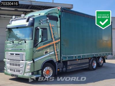 Volvo FH 500 FH 6X2 Curtainsider Forklift preparation Lift+steering axle Alcoa's VEB+ Euro 6 vendida por BAS World B.V.