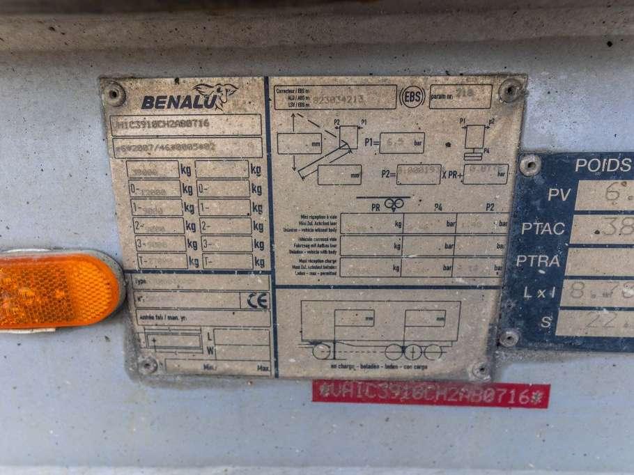 Benalu HARDOX 26m3+BACHE Foto 14