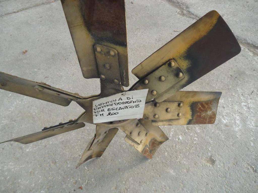 Ventilador de enfriamiento para Fiat Hitachi FH200 Foto 2