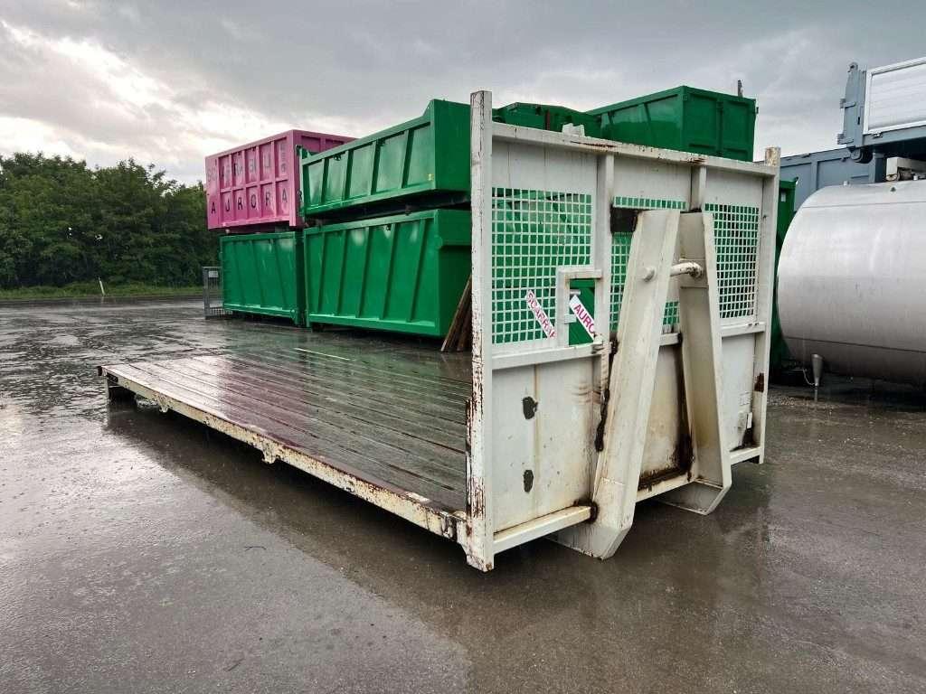 CONTAINER SCARRABILE A PIANALE SENZA SPONDE Foto 2