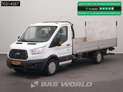 Ford Transit 155PK Kraanwagen HIAB 008T ENGINE PROBLEM Laadklep Open Laadbak Airco Cruise Stoelverwarmin vendida por BAS World B.V.