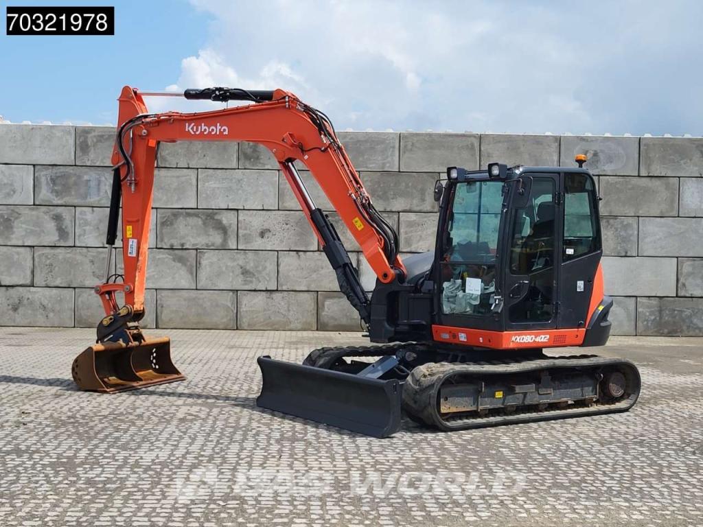 Kubota KX080 -4a2 Select A/C - 3 Buckets Foto 3