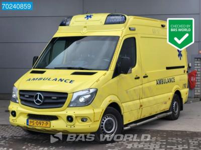 Mercedes Sprinter 319 CDI Automaat V6 Euro6 Complete NL Ambulance Brancard Ziekenwagen Rettungswagen Kranken vendida por BAS World B.V.
