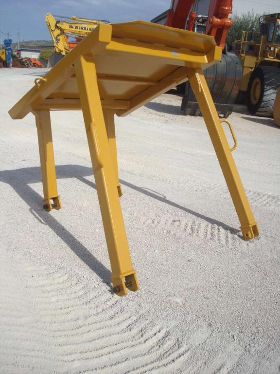 Estructura de protección para Fiat Allis FL10C - FL14C Foto 5