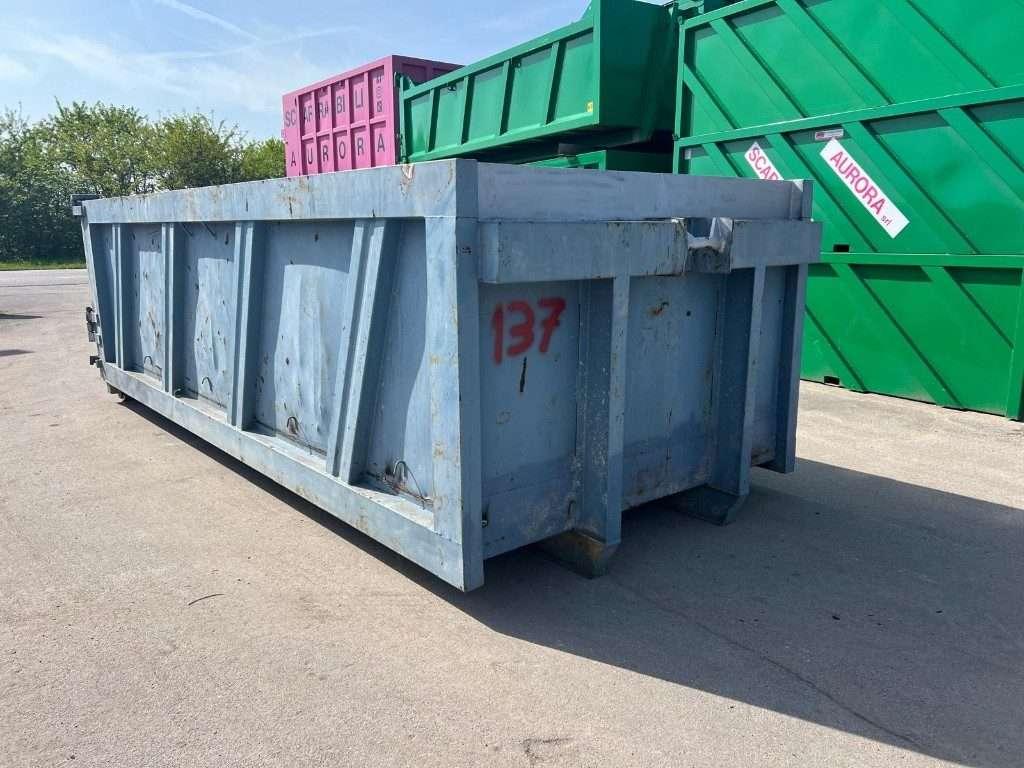 CONTAINER SCARRABILE USATO A CIELO APERTO Foto 2
