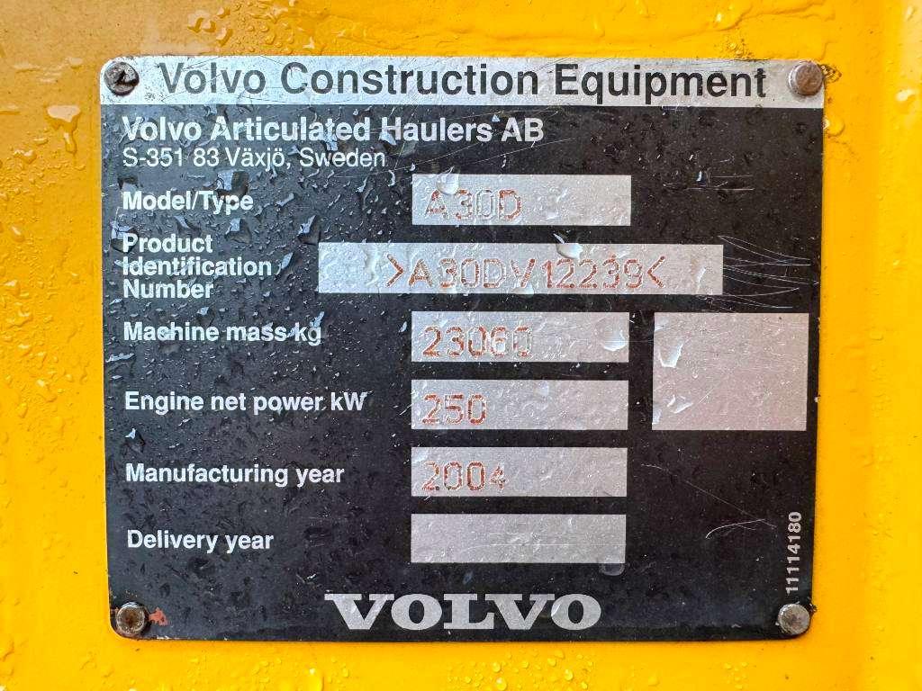 Volvo A30D - 7.583 HOURS / Dutch Machine Foto 23
