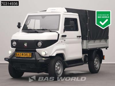 EVUM Motors aCar 4x4 100% Elektrisch 23kWh Open Laadbak Huif Pritsche Pickup A/C Towbar vendida por BAS World B.V.