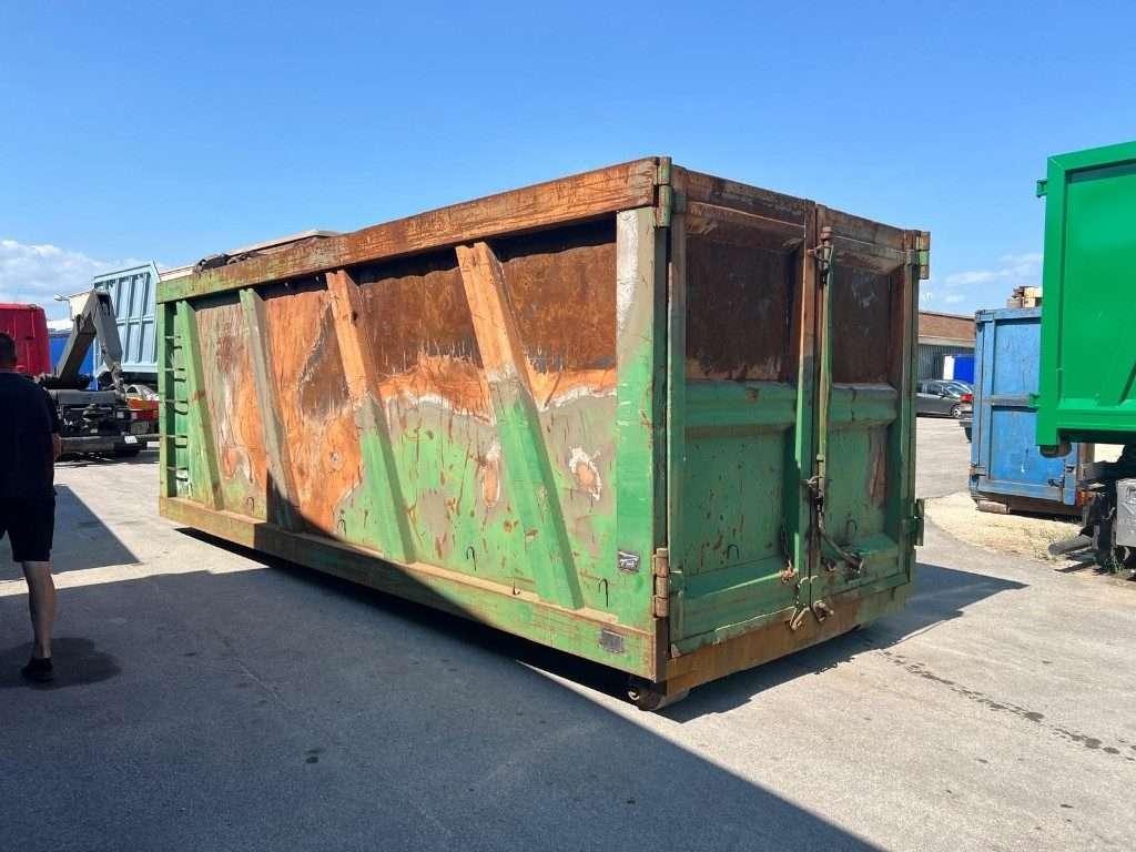 CONTAINER SCARRABILE USATO A CIELO APERTO Foto 2