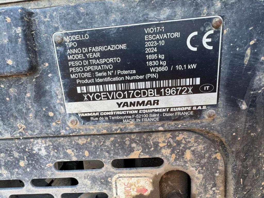 Yanmar VIO17-1 Foto 5