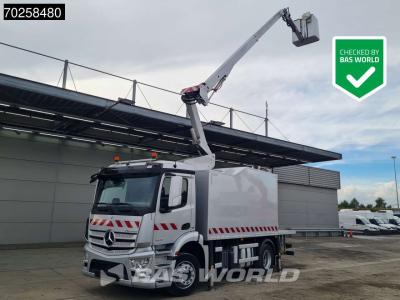 Mercedes Antos 1830 4X2 Hubarbeitsbühne 14.70m Time France  VST 248 NF Navi  Euro 6 vendida por BAS World B.V.