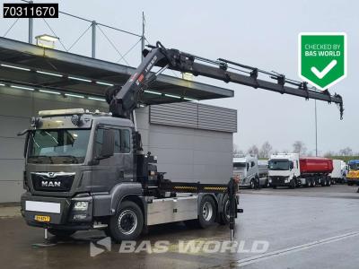Man TGS 26.500 6X2 Prepared NL-Truck NEW APK HIAB X-HIPRO 302 E-6 Crane Kran Fifth wheel vendida por BAS World B.V.