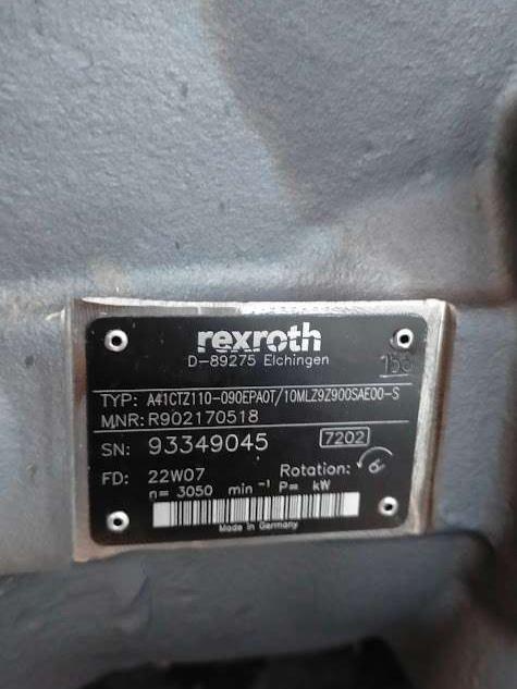 Rexroth A41CTZ110-090EPA0T-10MLZ9Z900 Foto 6