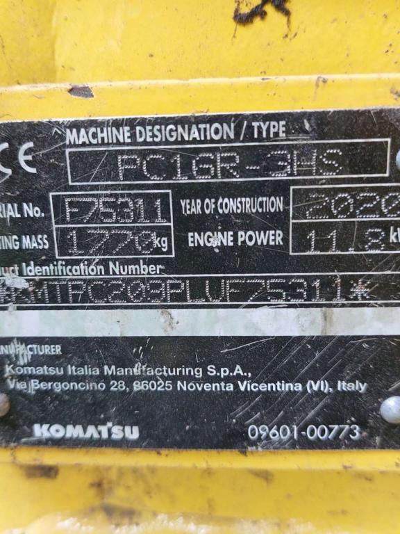 Komatsu PC16 R HS Foto 7