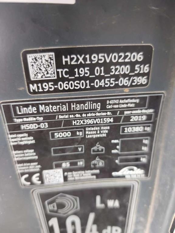 Linde H50D-03 Foto 7