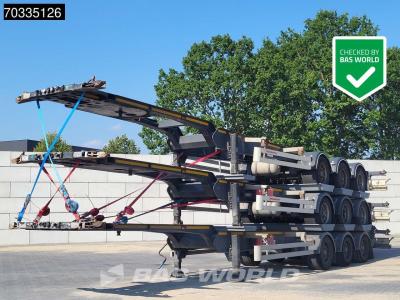 Kässbohrer CS 40ft Lift Axle Stack Foto 1