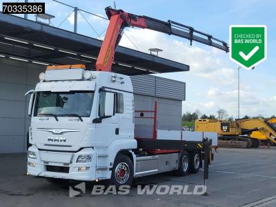 Man TGS 26.460 TGS 6X2 Palfinger PK22002 EH 6x Extensions Winch Lift-Axle Euro 6 vendida por BAS World B.V.