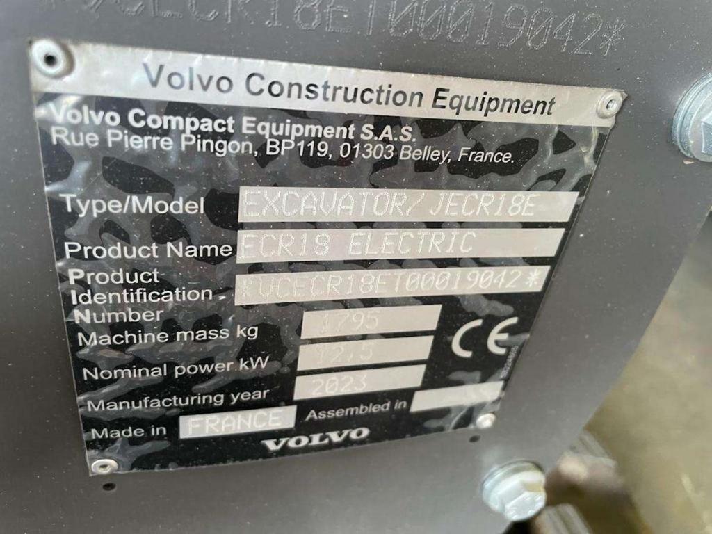 Volvo ECR18 ELECTRIC Foto 19