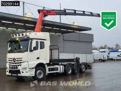 Mercedes Aroc 3653 Arocs 8X4 Palfinger PK26002-EH G Kran Crane Remote Lift + steering axle Euro 6 vendida por BAS World B.V.