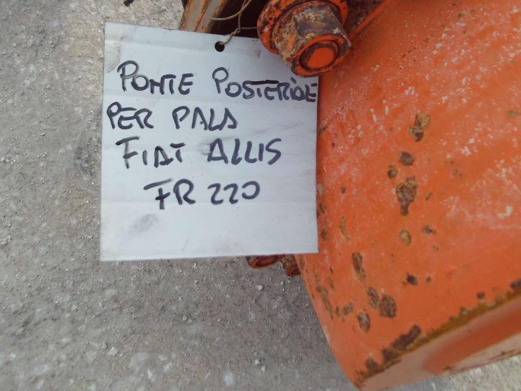 Eje posterior para Fiat Allis FR220  -  POSTERIORE  - Foto 6