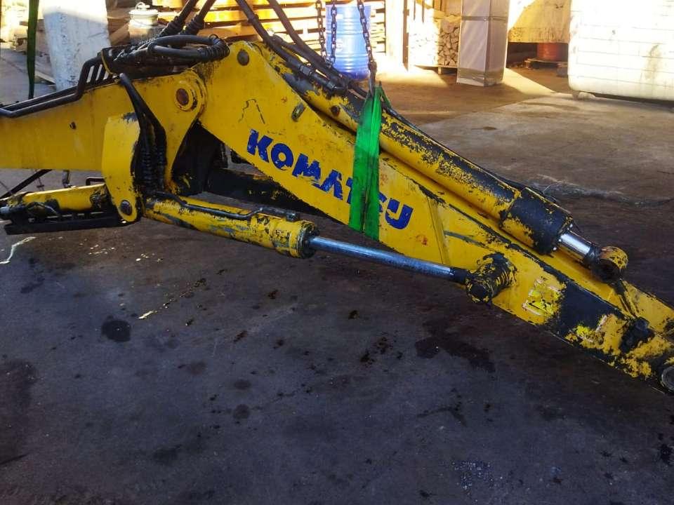 Brazo de tres secciones para Komatsu Pc 75 Foto 1