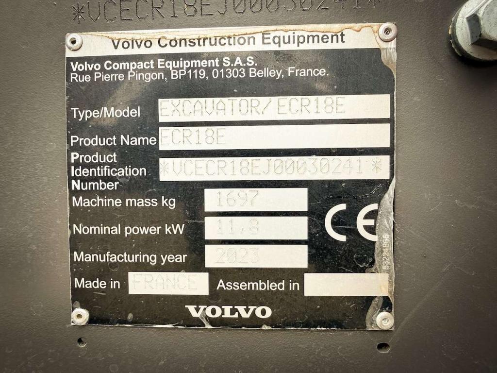 Volvo ECR18E Foto 11