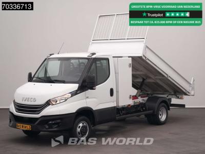 Iveco Daily 35C14 Automaat Dubbellucht Open Laadbak met Kist 3,5t Trekhaak Airco Cruise Euro6 Open Box Pr vendida por BAS World B.V.
