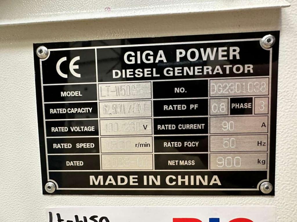 Giga Power LT-W50-GF 62.5KVA silent set Foto 18