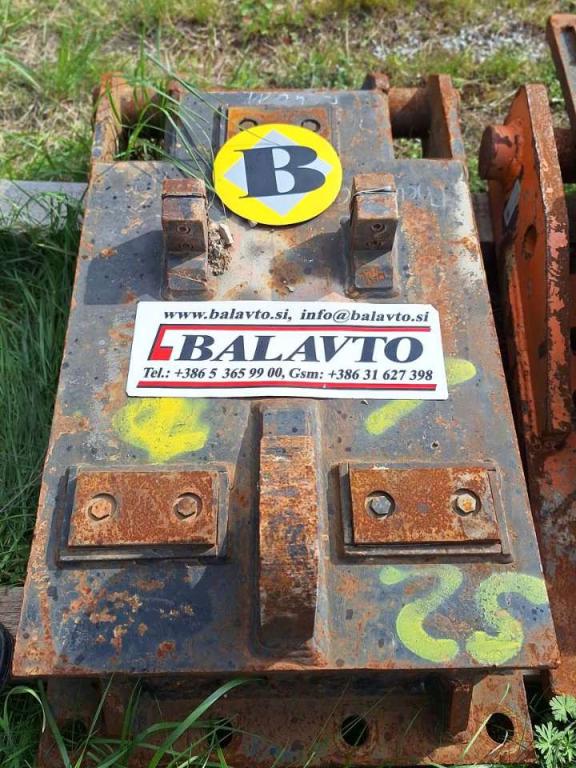 S2 for 25-32 ton excavators Attachment plate Foto 3