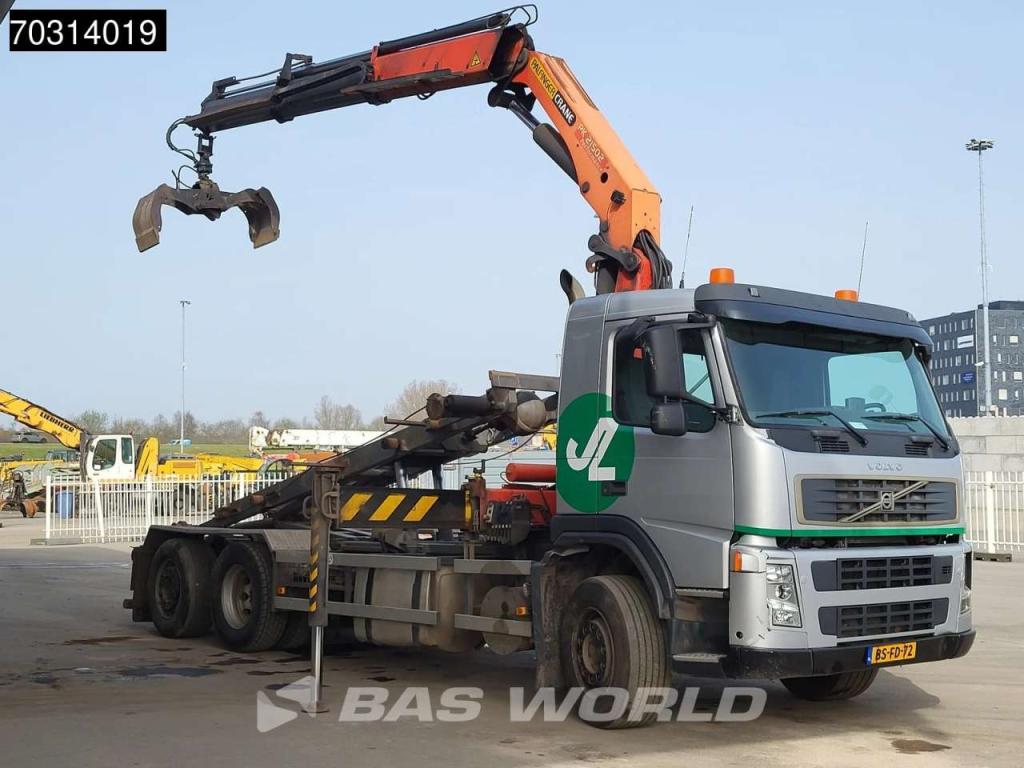 Volvo FM 340 FM 6X2 NL-Truck Palfinger PK21502 Kran Crane 2 extensions 24t cablelift Euro 3 Foto 3
