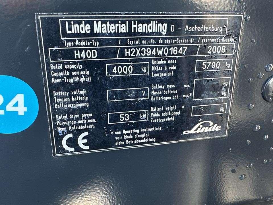 Linde H40D Foto 19