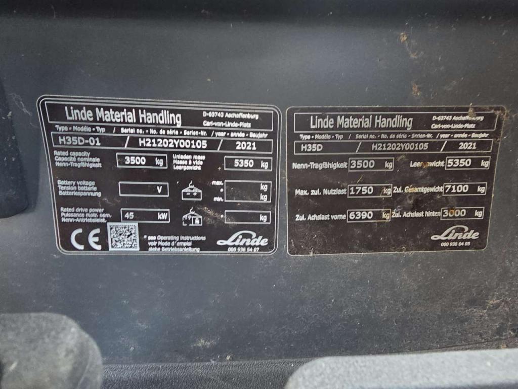 Linde H35D-01 Foto 5