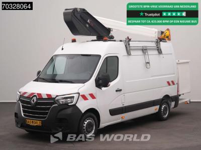Renault Master 145PK Hoogwerker Werkhoogte 11,2m L2H2 Trekhaak Airco Cruise Camera Parkeersensoren Werkplaa vendida por BAS World B.V.