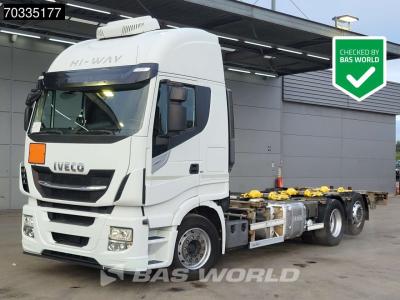 Iveco Stralis 480 Stralis 6X2 BDF Full Air suspension Lift-Axle Automatic Standklima Euro 6 vendida por BAS World B.V.