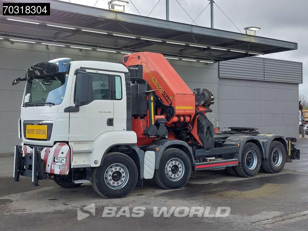 Man TGS 41.480 TGS 8X4 Tractorhead Palfinger PK150002 Crane Kran Winch 11 extensions 5th wheel Foto 14