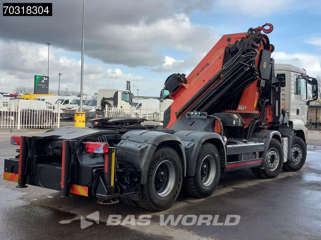 Man TGS 41.480 TGS 8X4 Tractorhead Palfinger PK150002 Crane Kran Winch 11 extensions 5th wheel Foto 17