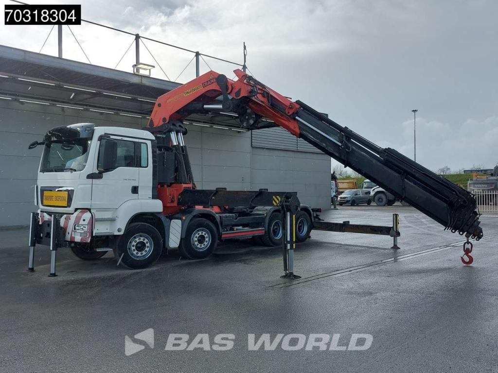 Man TGS 41.480 TGS 8X4 Tractorhead Palfinger PK150002 Crane Kran Winch 11 extensions 5th wheel Foto 6