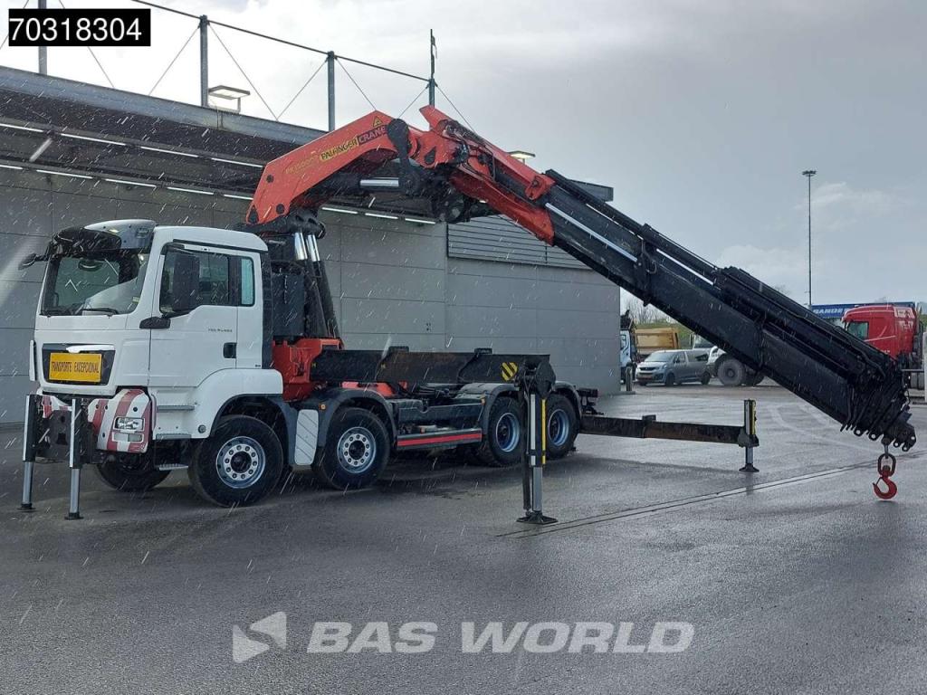 Man TGS 41.480 TGS 8X4 Tractorhead Palfinger PK150002 Crane Kran Winch 11 extensions 5th wheel Foto 8