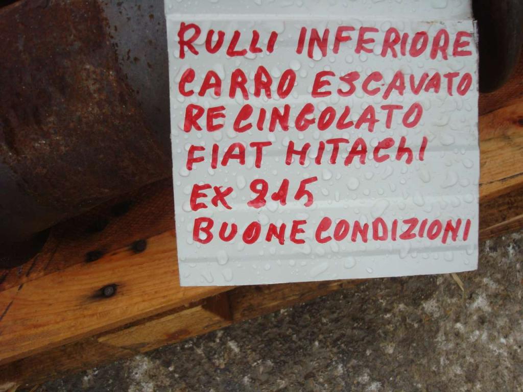 Rodillos inferiores para Fiat Hitachi EX 215 Foto 3