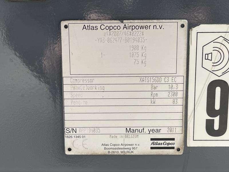 Atlas Copco XATS 156 DD - N Foto 5