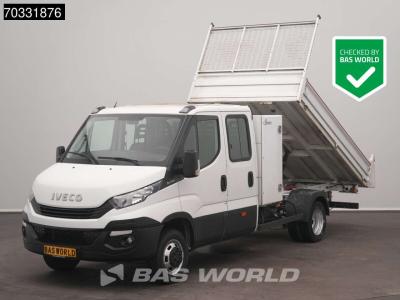 Iveco Daily 35C14 Kipper Dubbele Cabine Dubbellucht 3,5t Trekhaak Airco Cruise Kist Euro6 Benne Kieper A/ vendida por BAS World B.V.