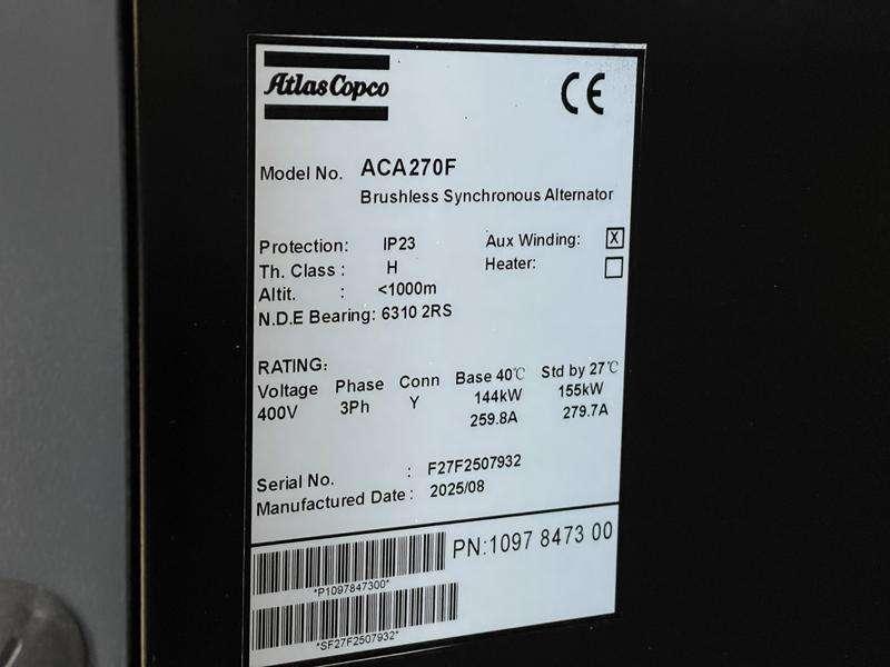 Atlas Copco QES 180 CUD 50HZ 400V 3PH CE Foto 22