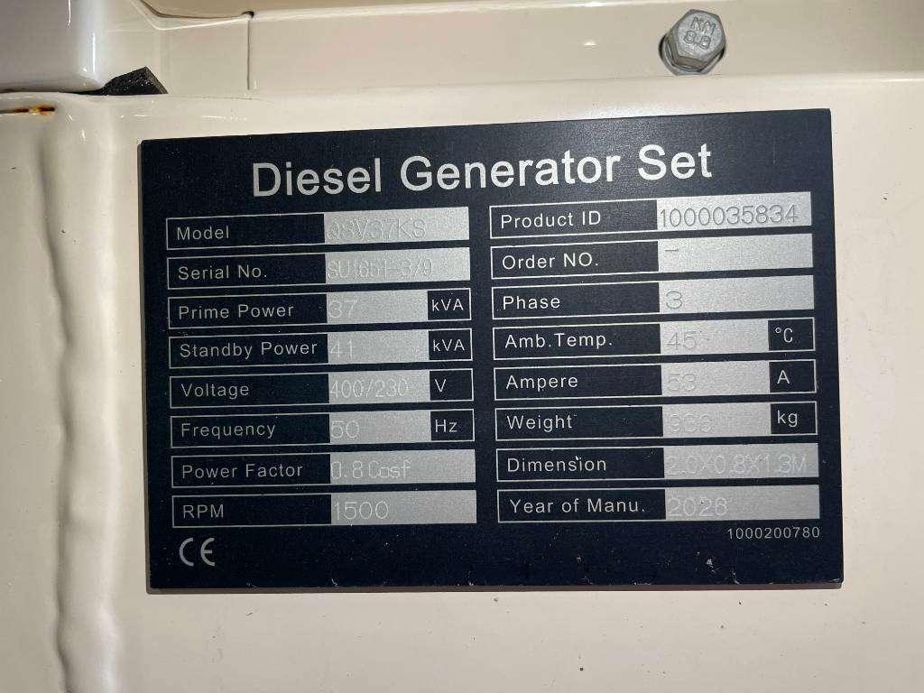 Kubota V3300-TE2BG2 - 40kVA Generator - DPX-20033 Foto 6