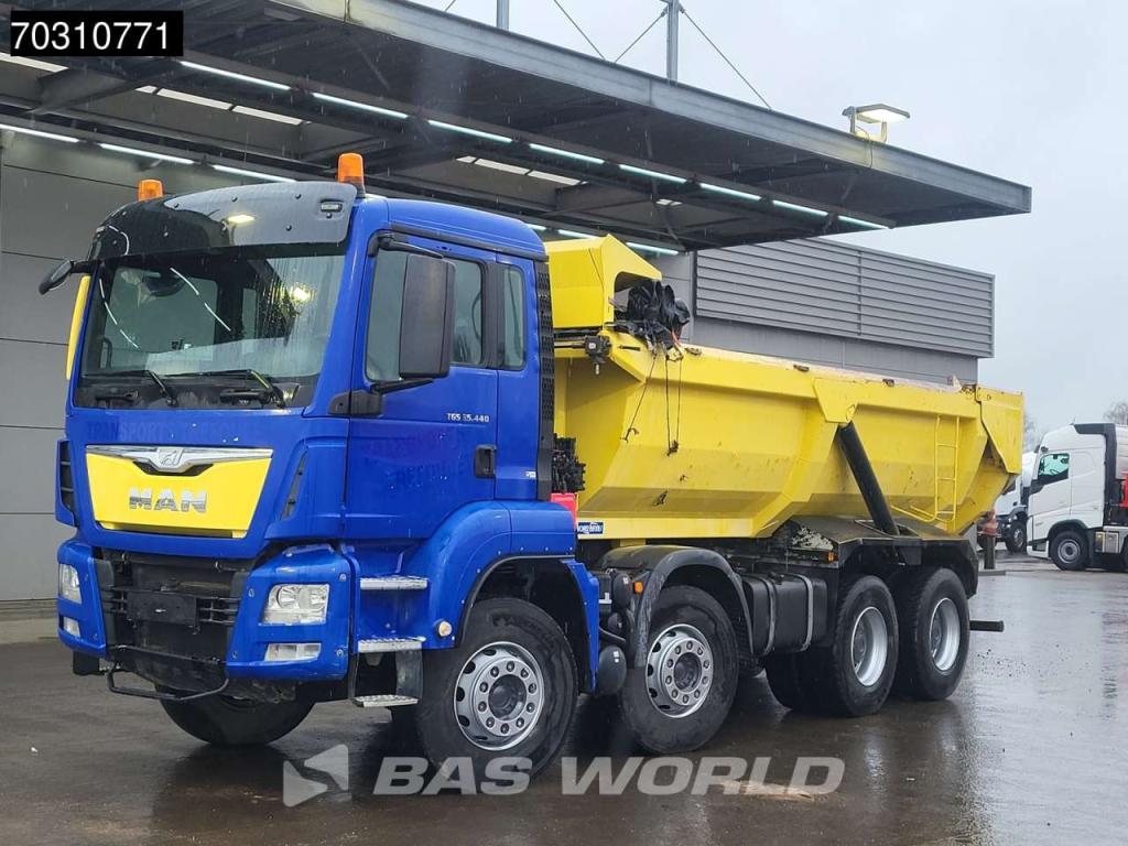 Man TGS 35.440 8X4 15m3 tipper Steel suspension Big-Axle Automatic Euro 6 Foto 6