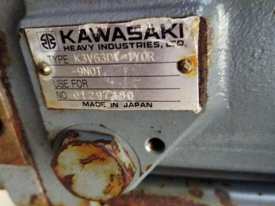 Bomba hidráulica para Kawasaki K3V63D Foto 4