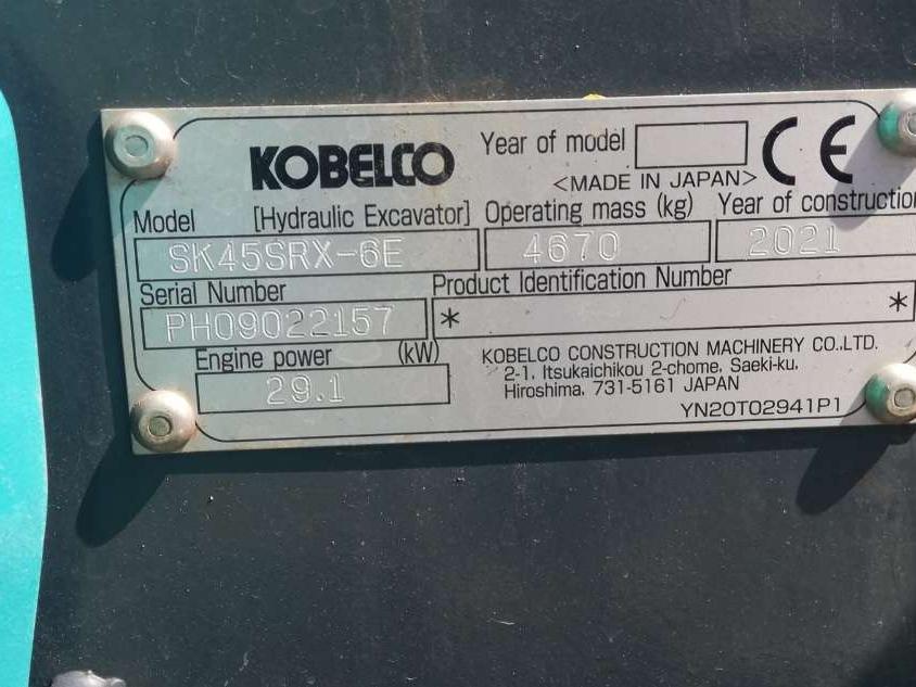 Kobelco SK45SRX-6E Foto 2